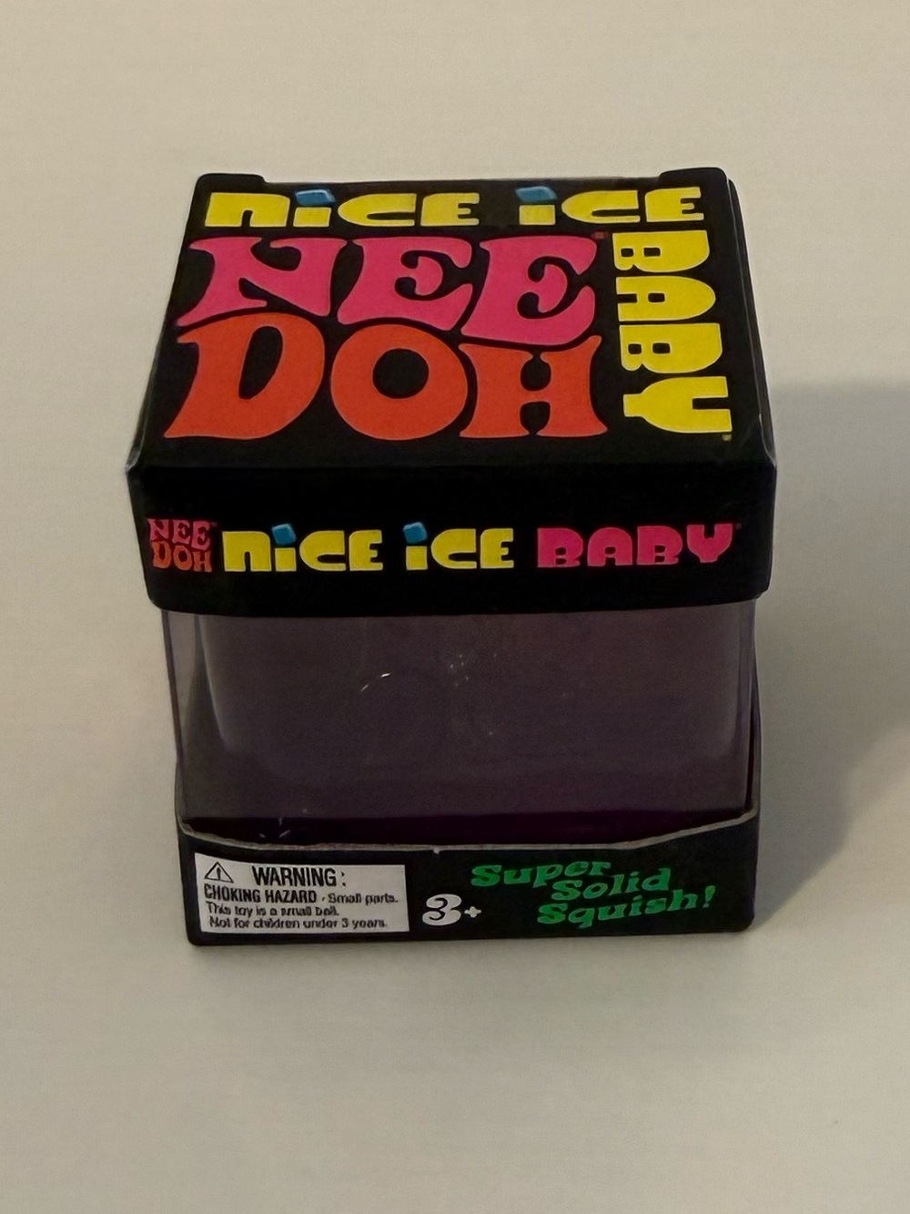NeeDoh Nice Ice Baby Purple